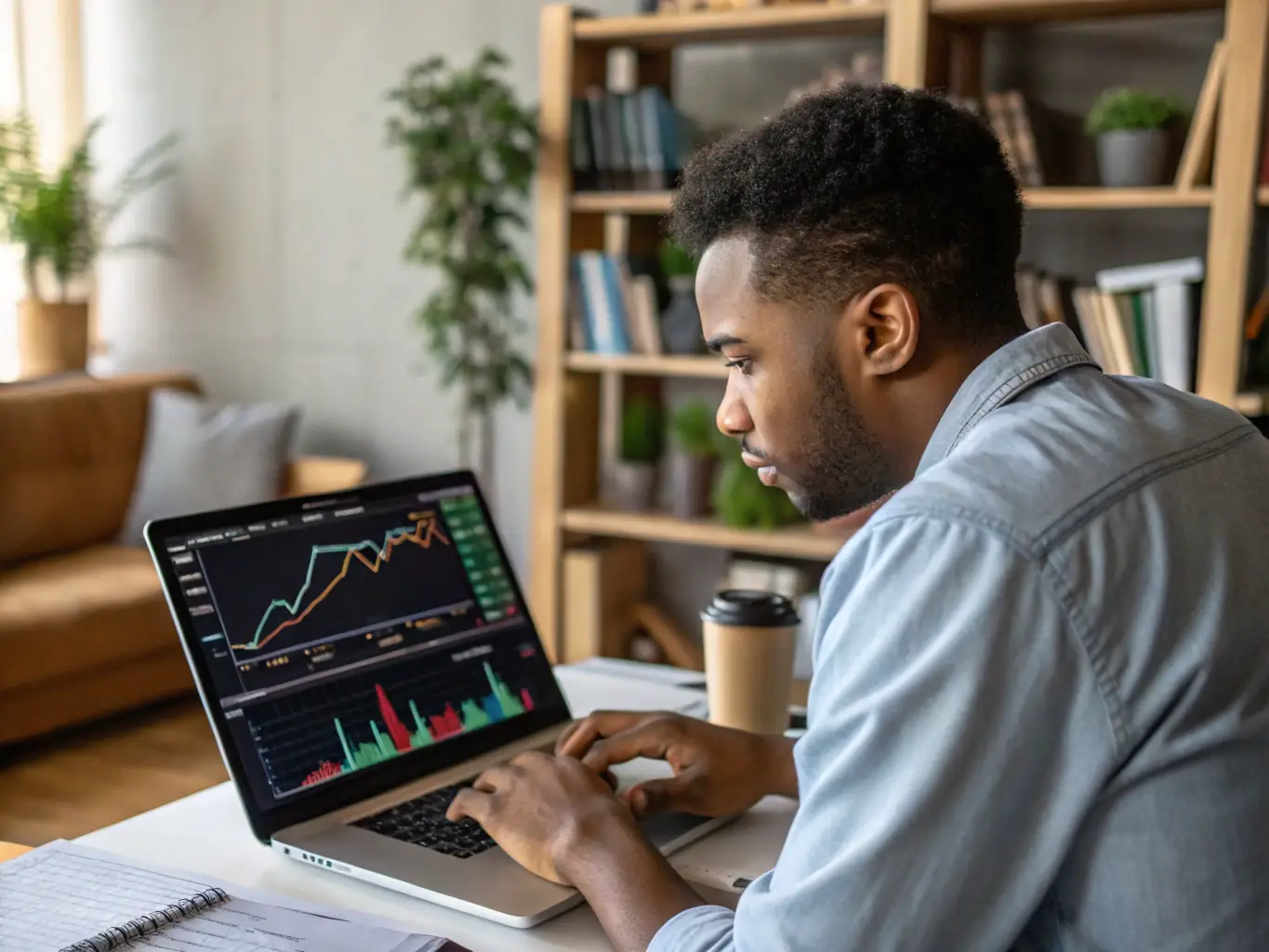 A secure online platform displaying investment options and tools, emphasising the importance of using reliable resources for financial planning in the UK.